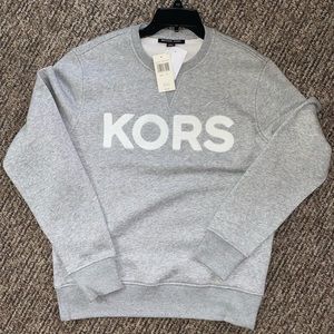 Michael Kors gray crewneck sweatshirt
